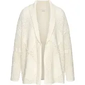 LASCANA Casaco de malha branco