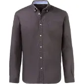 H.I.S. Camisa cinzento escuro