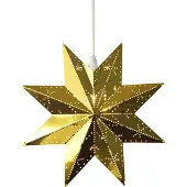 Star Trading Estrela perfurada em latão brilhante
