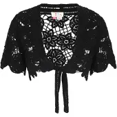 IZIA Bolero 'Spring Summer' preto