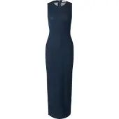 RÆRE by Lorena Rae Vestido azul escuro