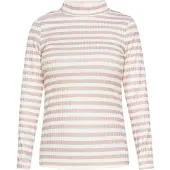 SANIKA Camisa 'Fashion Look' nude / branco natural