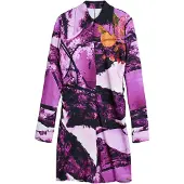 Desigual , Vestido desenhado por Mr. Christian Lacroix, PoliÉSter, Vermelho, XS