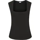 LASCANA Top preto denim