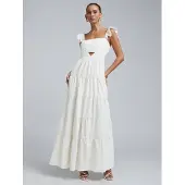 BWLDR Vestido de verão 'Elsi' nude