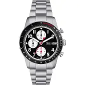 Fossil Relógios analógicos preto / prata / branco