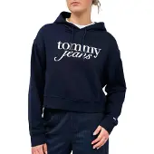 Tommy Hilfiger Moletom Com Capuz Script Relaxed Fit