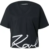 Karl Lagerfeld Camisa preto / offwhite