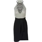 KOROSHI Vestido cinzento / preto