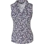 KOROSHI Blusa navy / rosa