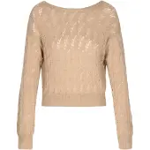 Dreimaster Pullover bege escuro