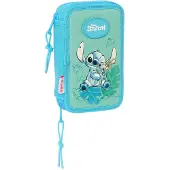 Safta Estojo Stitch Aloha 28 Unidades
