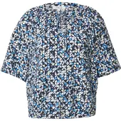 s.Oliver Blusa bege / navy / azul claro / branco