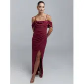 BWLDR Vestido 'Amaliah' vermelho
