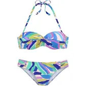 s.Oliver Biquíni azul / navy / turquesa / roxo escuro
