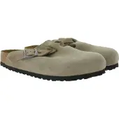 Birkenstock Tamancos Boston Braided mulheres - Bege - 35