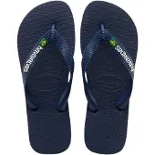Havaianas Chinelos BRASIL LOGO homens - Azul - 33 / 34