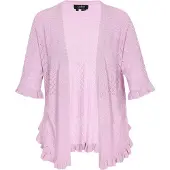 Usha Casaco de malha 'Fashion Look' roxo