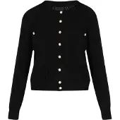 Dreimaster Klassik Casaco de malha 'Classic Look' preto
