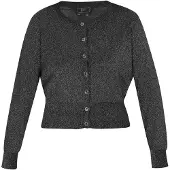 Faina Casaco de malha 'Fashion Look' preto