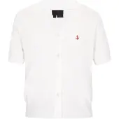 Dreimaster Klassik Casaco de malha offwhite