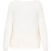 Usha Pullover 'Fashion Look' offwhite