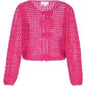 IZIA Casaco de malha rosa