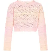 IZIA Pullover laranja / rosa