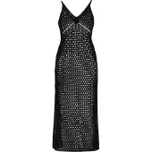 IZIA Vestido de malha 'Spring Summer' preto