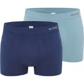 Sloggi Boxers 'GO' azul claro / azul escuro
