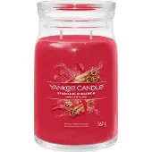 Yankee candle Signature Cannella Scintillante 567 g — Candela Profumata