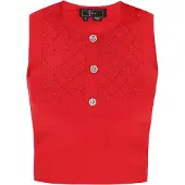 Faina Top de malha 'Fashion Look' vermelho