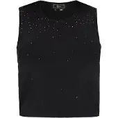 Faina Top de malha 'Fashion Look' preto