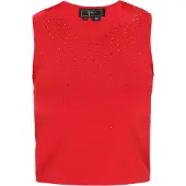 Faina Top de malha 'Fashion Look' vermelho
