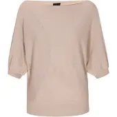 Dreimaster Klassik Pullover bege escuro / prata