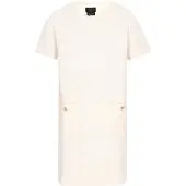 Dreimaster Klassik Vestido de malha 'Classic Look' offwhite