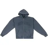 Dropsize Casaco em moletão cinzento basalto / preto