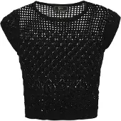 Faina Top de malha 'Fashion Look' preto