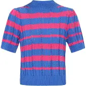 IZIA Pullover azul / rosa