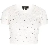 Faina Top prata / offwhite
