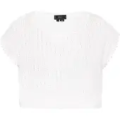 Faina Top de malha branco