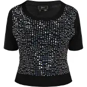Faina Pullover preto