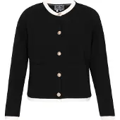Dreimaster Maritim Casaco de malha preto