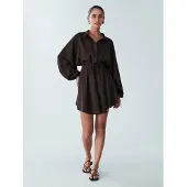 St MRLO Vestidos camiseiros 'SHAUNA' castanho