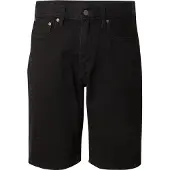 Levi's Calças de ganga '469 Loose Shorts' preto denim
