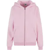 Urban Classics Casaco em moletão rosa claro