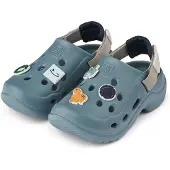 Liewood Sapatos abertos 'Milas' navy / genciana / greige / laranja