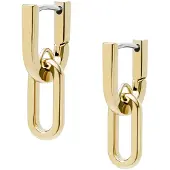Fossil Gold-plated Orecchini with pendants JF04780710