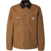 Carhartt WIP Casaco meia-estação 'Michigan' chocolate / castanho claro