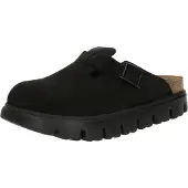Birkenstock Tamancos Boston Chunky Suede Leather Narrow